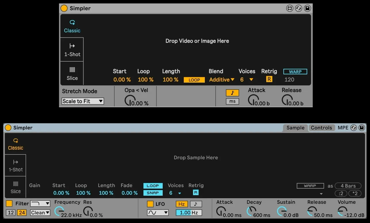 Simpler & Video Simpler