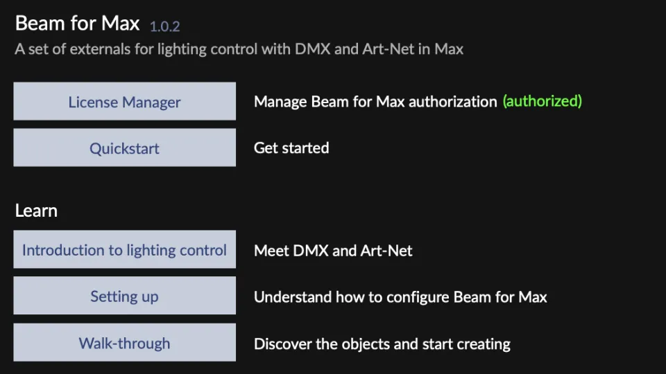 Explore the Quickstart and Learn patchers