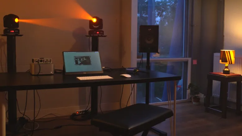 Start patching and connecting real lights